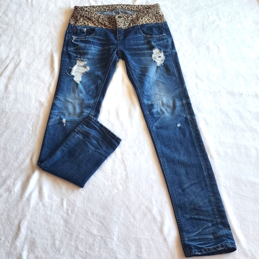 Funny Powder Jeans Vintage from Korea